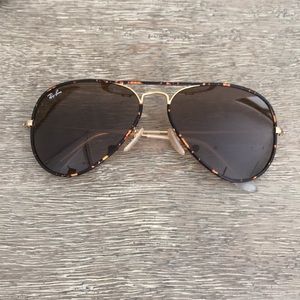 New Ray-Ban tortoise frame aviators